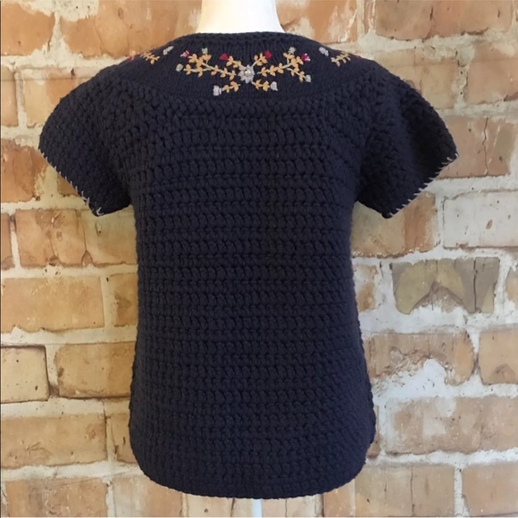 April May Navy Blue Boho Cardigan - Picture 8 of 8